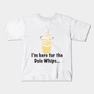 Here For The Whips Kids T-Shirt